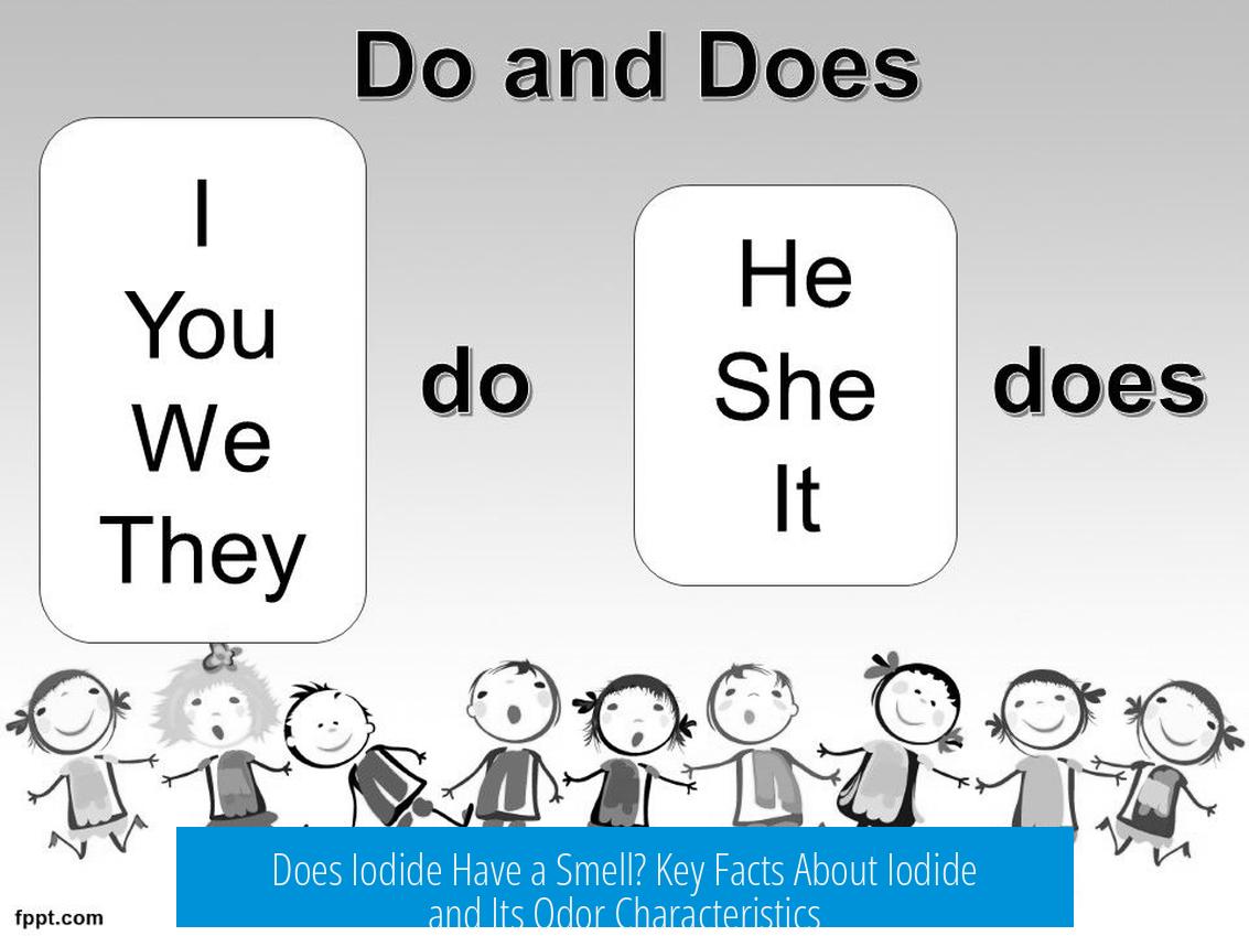Does Iodide Have a Smell? Key Facts About Iodide and Its Odor Characteristics