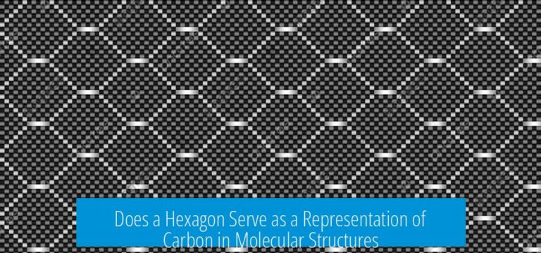 Does a Hexagon Serve as a Representation of Carbon in Molecular Structures