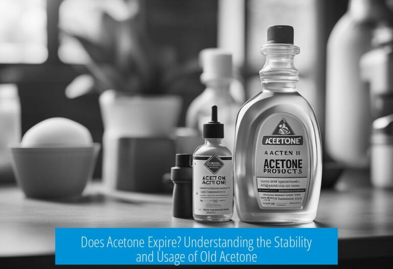 Does Acetone Expire? Understanding the Stability and Usage of Old Acetone