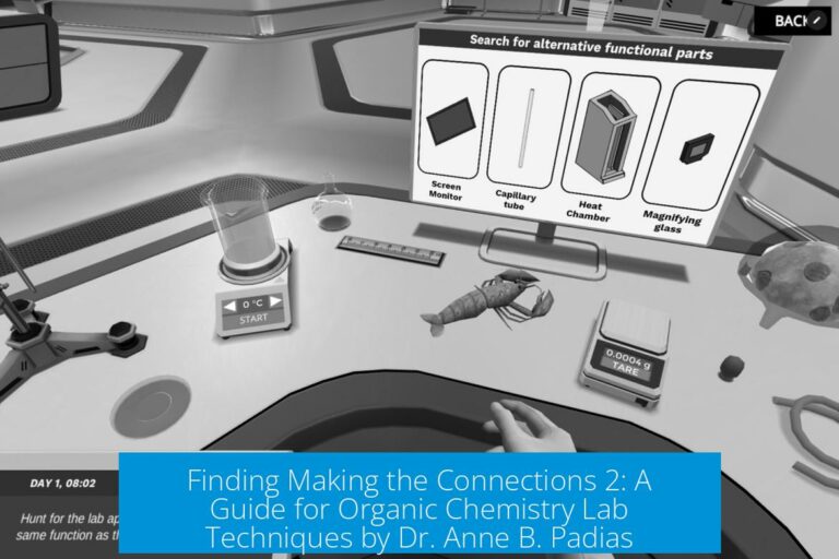 Finding Making the Connections 2: A Guide for Organic Chemistry Lab Techniques by Dr. Anne B. Padias
