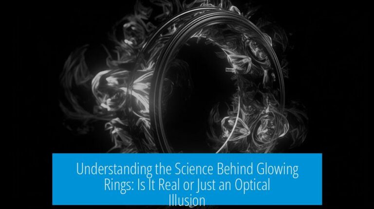 Understanding the Science Behind Glowing Rings: Is It Real or Just an Optical Illusion