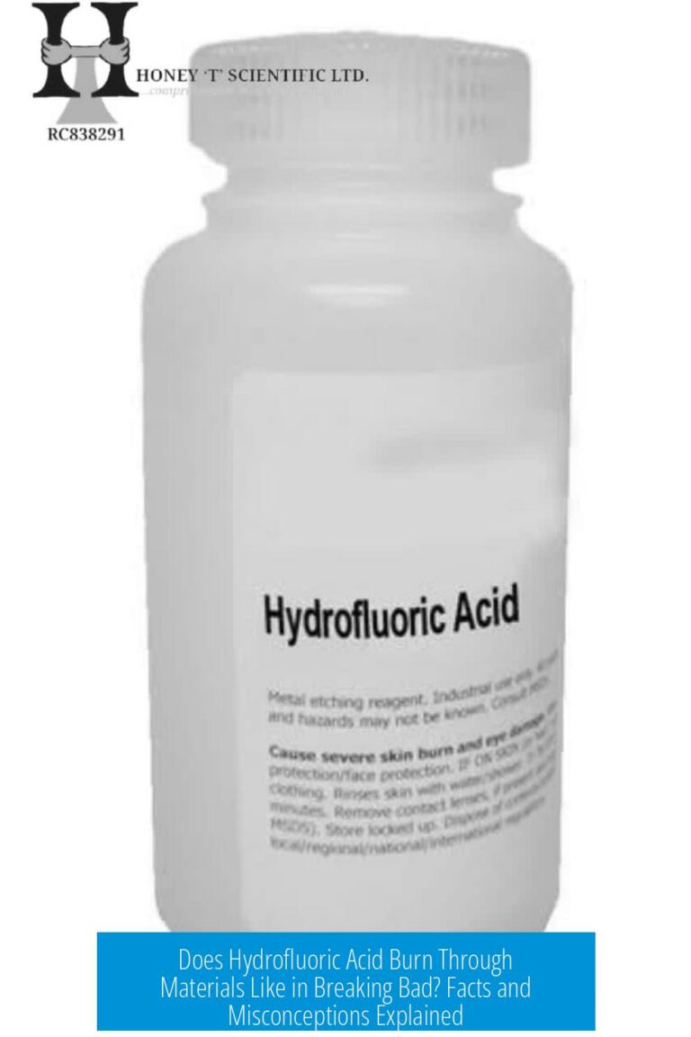 Does Hydrofluoric Acid Burn Through Materials Like in Breaking Bad? Facts and Misconceptions Explained