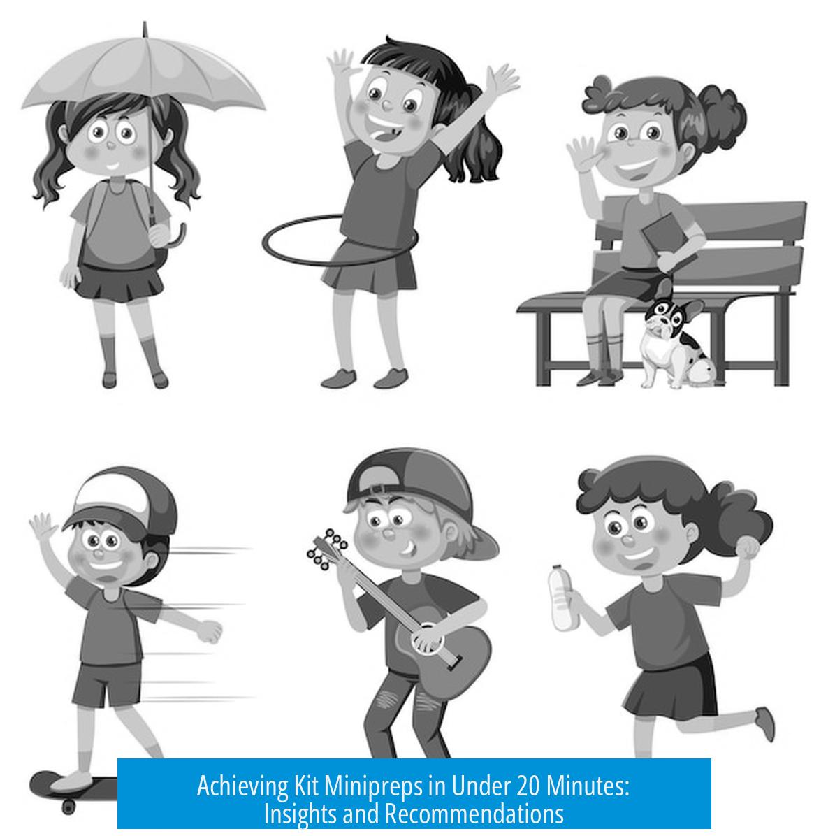 Achieving Kit Minipreps in Under 20 Minutes: Insights and Recommendations