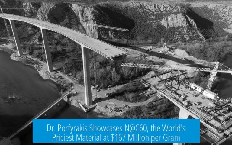 Dr. Porfyrakis Showcases N@C60, the World's Priciest Material at $167 Million per Gram