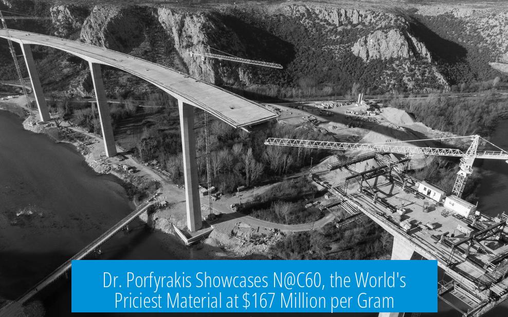Dr. Porfyrakis Showcases N@C60, the World's Priciest Material at $167 Million per Gram