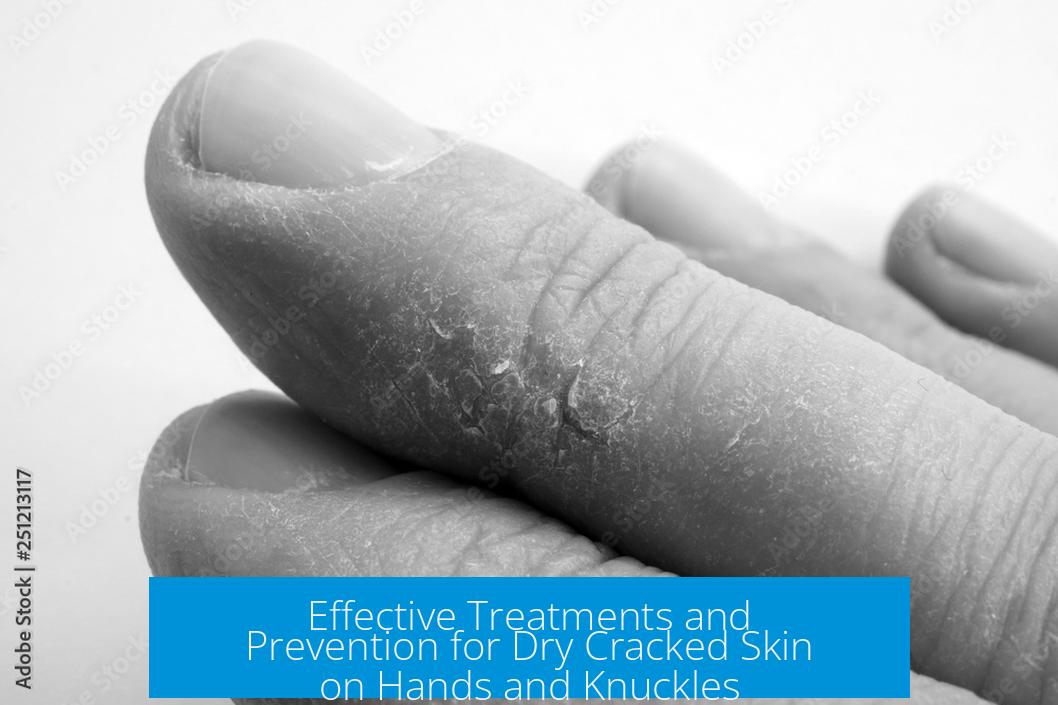Effective Treatments and Prevention for Dry Cracked Skin on Hands and Knuckles
