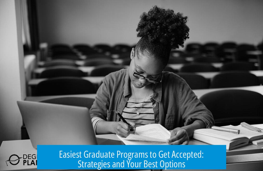 Easiest Graduate Programs to Get Accepted: Strategies and Your Best Options