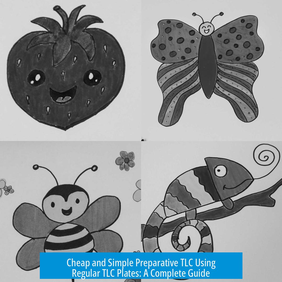 Cheap and Simple Preparative TLC Using Regular TLC Plates: A Complete Guide