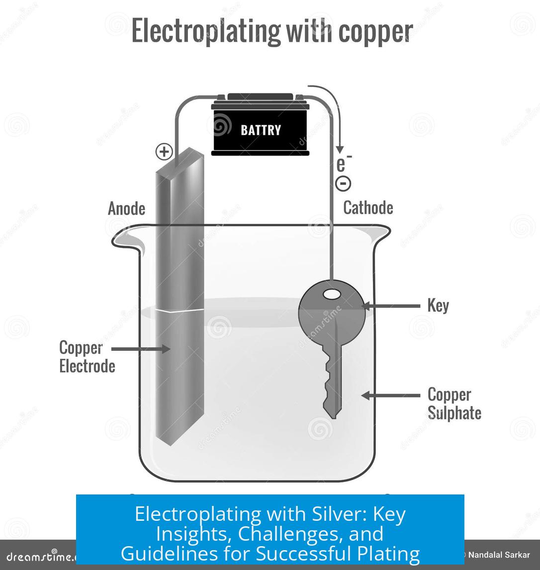 Electroplating with Silver: Key Insights, Challenges, and Guidelines for Successful Plating
