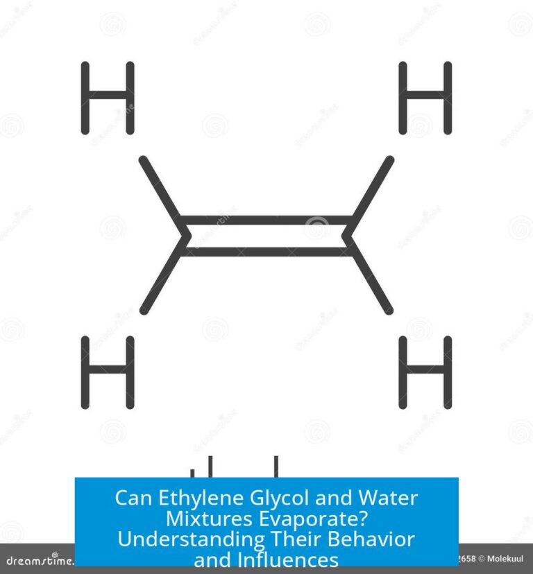 Can Ethylene Glycol and Water Mixtures Evaporate? Understanding Their Behavior and Influences