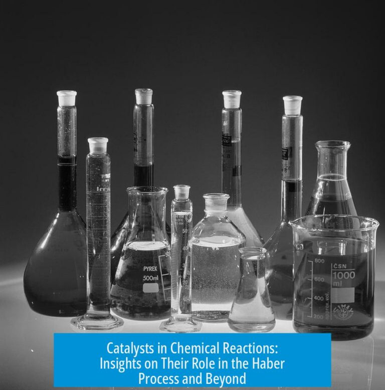 Catalysts in Chemical Reactions: Insights on Their Role in the Haber Process and Beyond