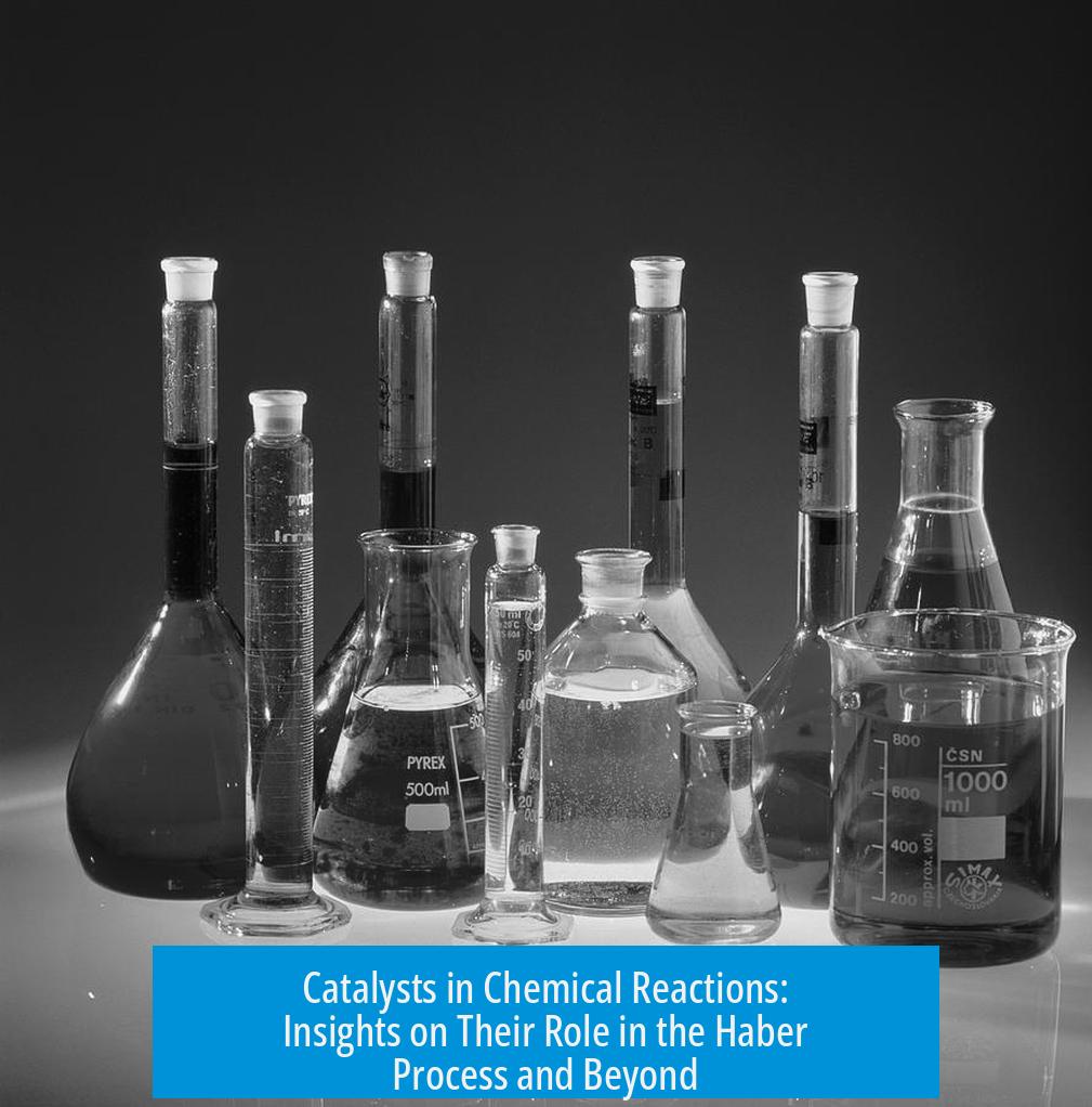 Catalysts in Chemical Reactions: Insights on Their Role in the Haber Process and Beyond