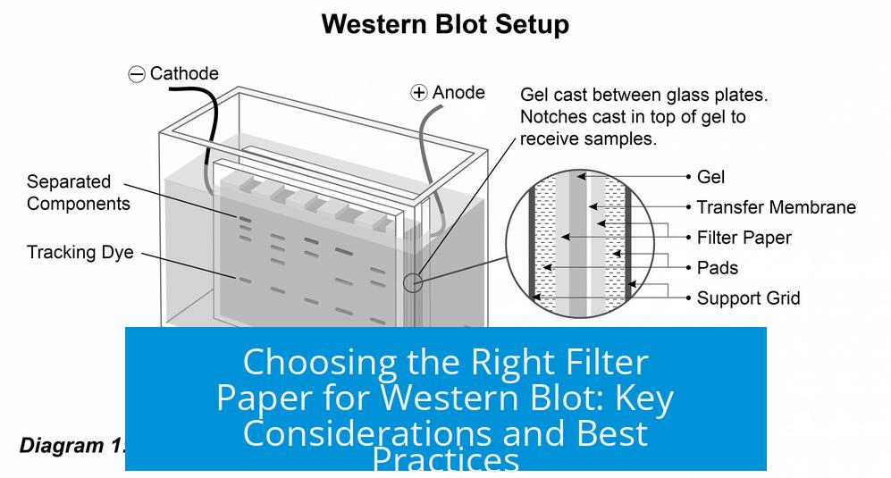 Choosing the Right Filter Paper for Western Blot: Key Considerations and Best Practices