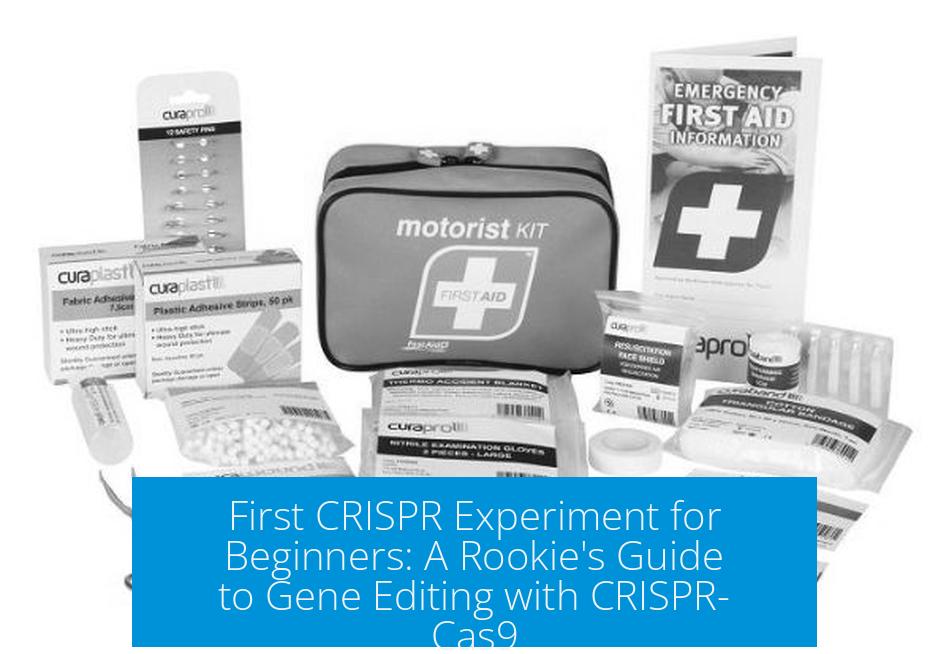 First CRISPR Experiment for Beginners: A Rookie's Guide to Gene Editing with CRISPR-Cas9