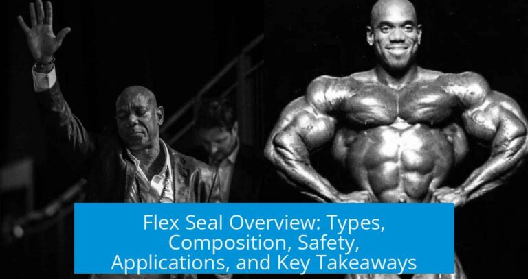 Flex Seal Overview: Types, Composition, Safety, Applications, and Key Takeaways