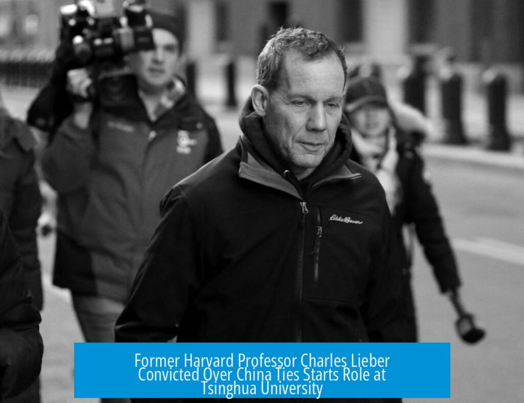 Former Harvard Professor Charles Lieber Convicted Over China Ties Starts Role at Tsinghua University
