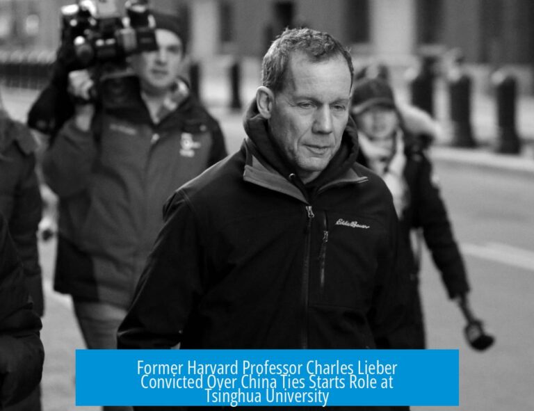 Former Harvard Professor Charles Lieber Convicted Over China Ties Starts Role at Tsinghua University