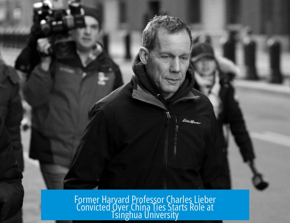 Former Harvard Professor Charles Lieber Convicted Over China Ties Starts Role at Tsinghua University