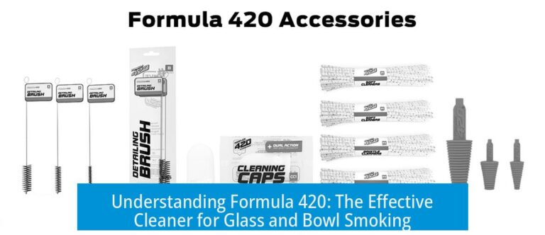 Understanding Formula 420: The Effective Cleaner for Glass and Bowl Smoking