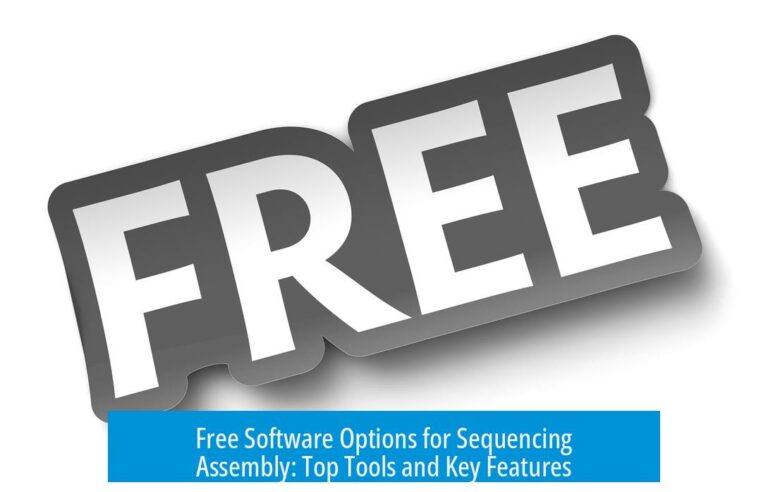 Free Software Options for Sequencing Assembly: Top Tools and Key Features