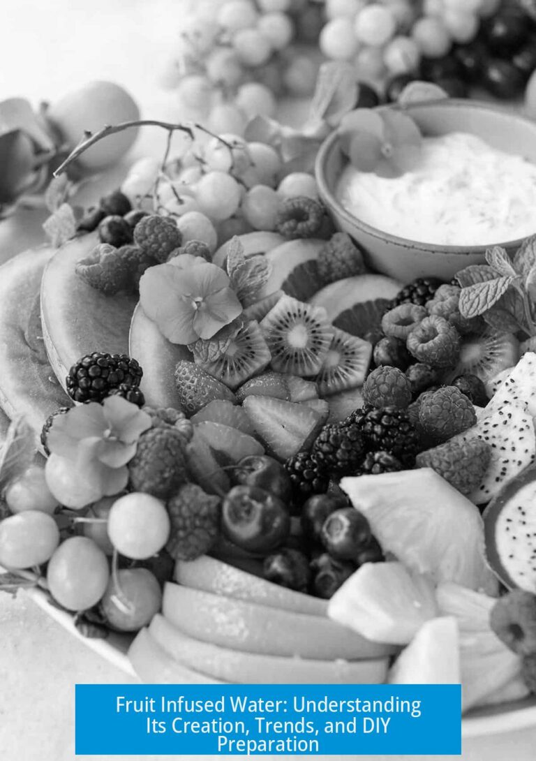 Fruit Infused Water: Understanding Its Creation, Trends, and DIY Preparation