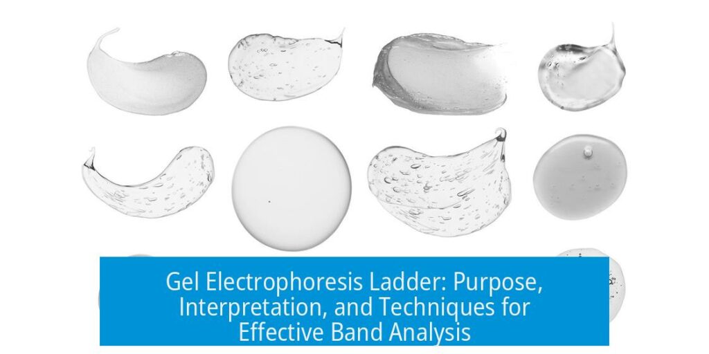 Gel Electrophoresis Ladder: Purpose, Interpretation, and Techniques for Effective Band Analysis