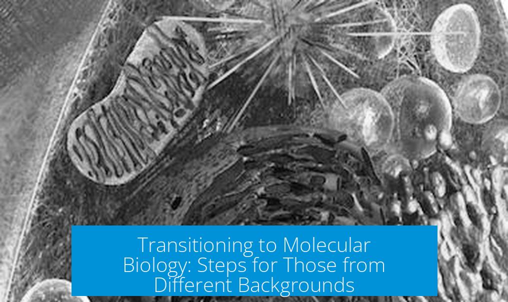 Transitioning to Molecular Biology: Steps for Those from Different Backgrounds