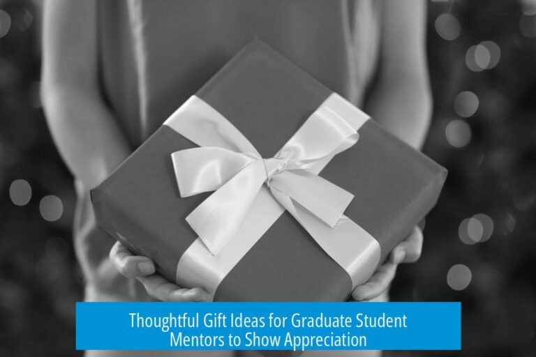 Thoughtful Gift Ideas for Graduate Student Mentors to Show Appreciation