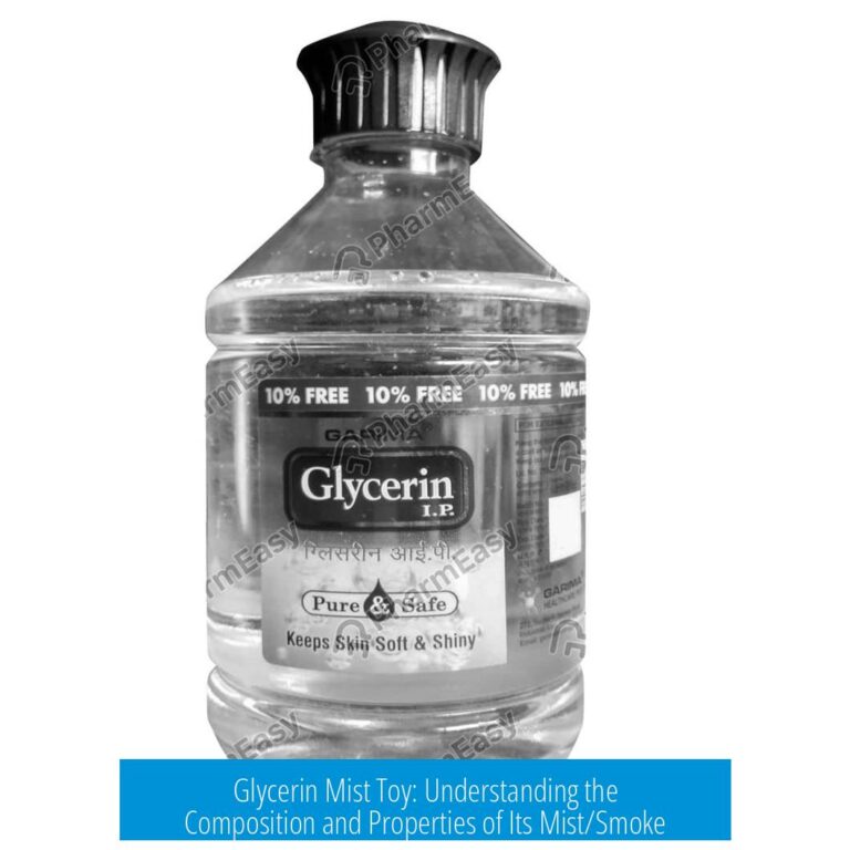 Glycerin Mist Toy: Understanding the Composition and Properties of Its Mist/Smoke