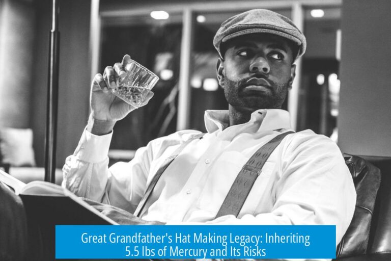 Great Grandfather's Hat Making Legacy: Inheriting 5.5 lbs of Mercury and Its Risks