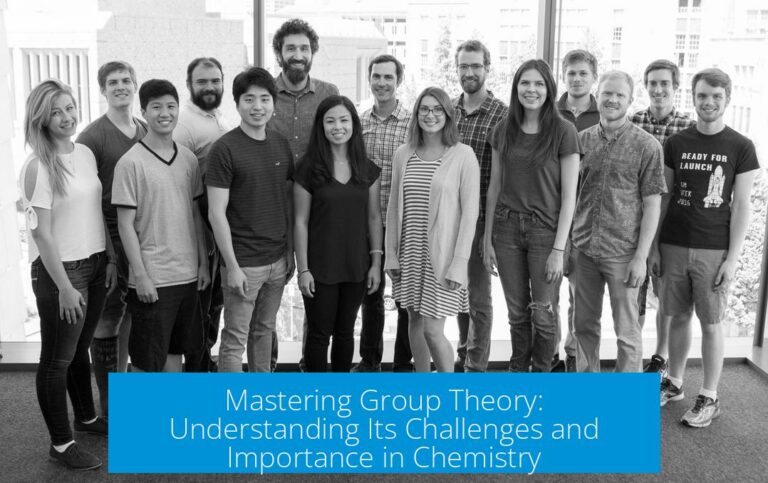 Mastering Group Theory: Understanding Its Challenges and Importance in Chemistry