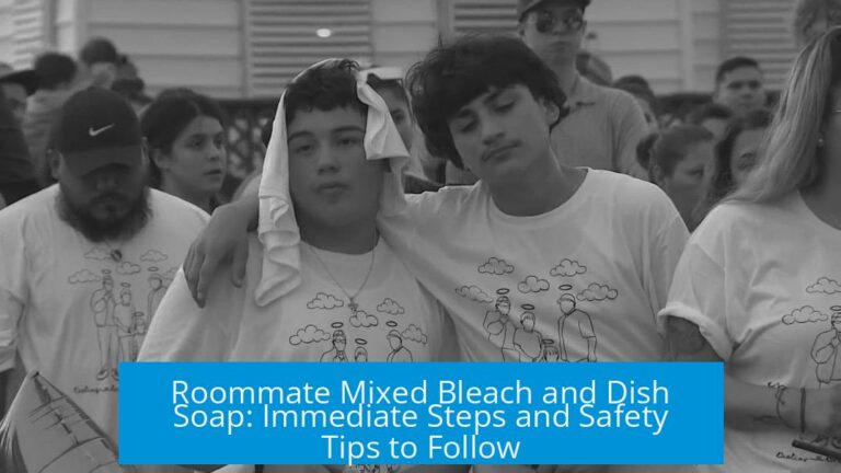 Roommate Mixed Bleach and Dish Soap: Immediate Steps and Safety Tips to Follow