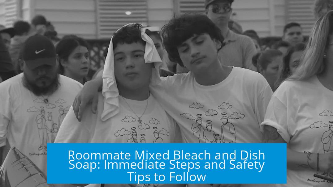Roommate Mixed Bleach and Dish Soap: Immediate Steps and Safety Tips to Follow