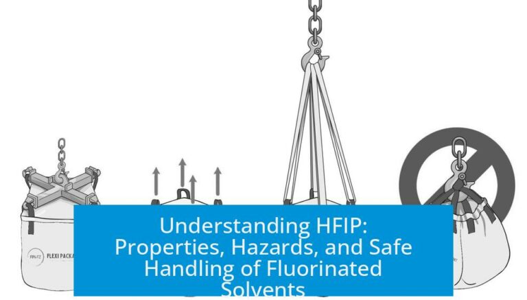 Understanding HFIP: Properties, Hazards, and Safe Handling of Fluorinated Solvents