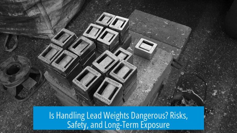 Is Handling Lead Weights Dangerous? Risks, Safety, and Long-Term Exposure