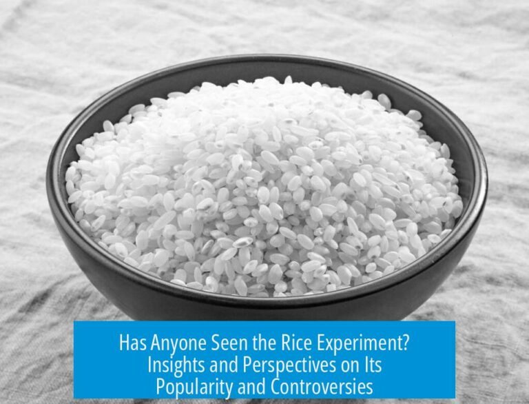 Has Anyone Seen the Rice Experiment? Insights and Perspectives on Its Popularity and Controversies