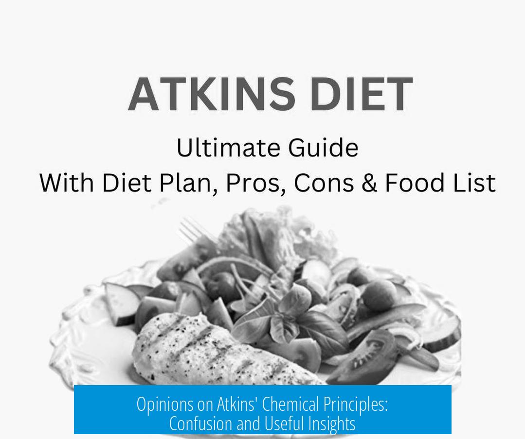 Opinions on Atkins' Chemical Principles: Confusion and Useful Insights