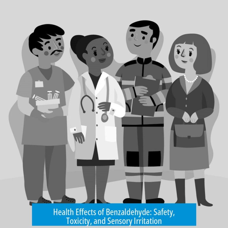 Health Effects of Benzaldehyde: Safety, Toxicity, and Sensory Irritation