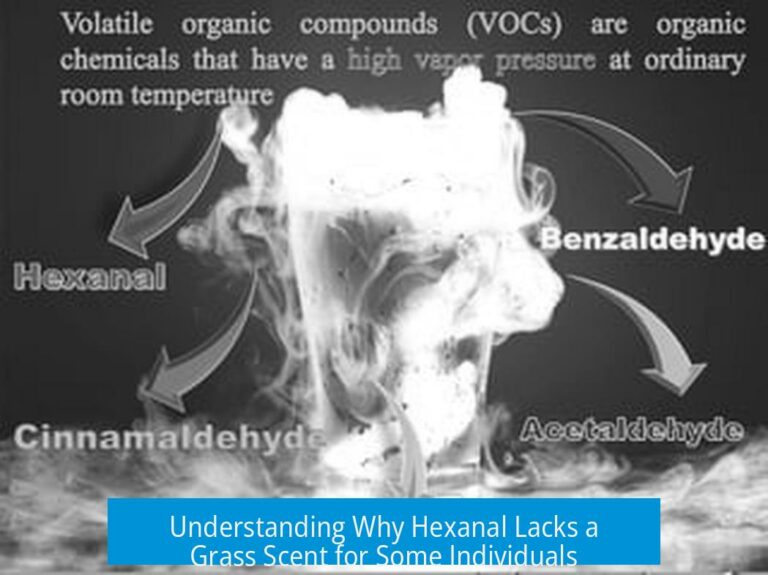 Understanding Why Hexanal Lacks a Grass Scent for Some Individuals