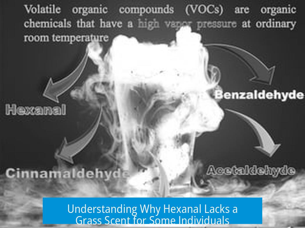 Understanding Why Hexanal Lacks a Grass Scent for Some Individuals
