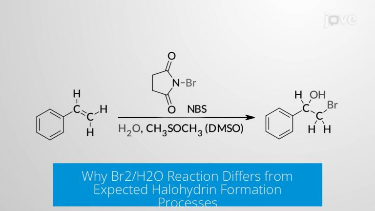 Why Br2/H2O Reaction Differs from Expected Halohydrin Formation Processes