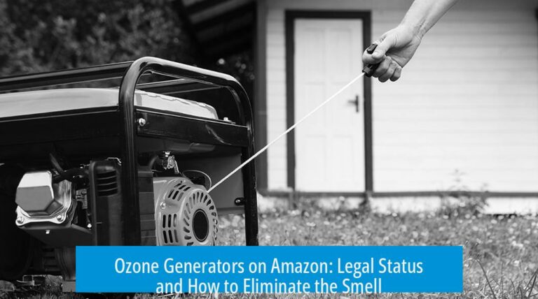 Ozone Generators on Amazon: Legal Status and How to Eliminate the Smell