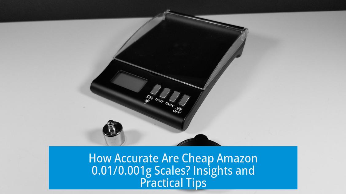 How Accurate Are Cheap Amazon 0.01/0.001g Scales? Insights and Practical Tips