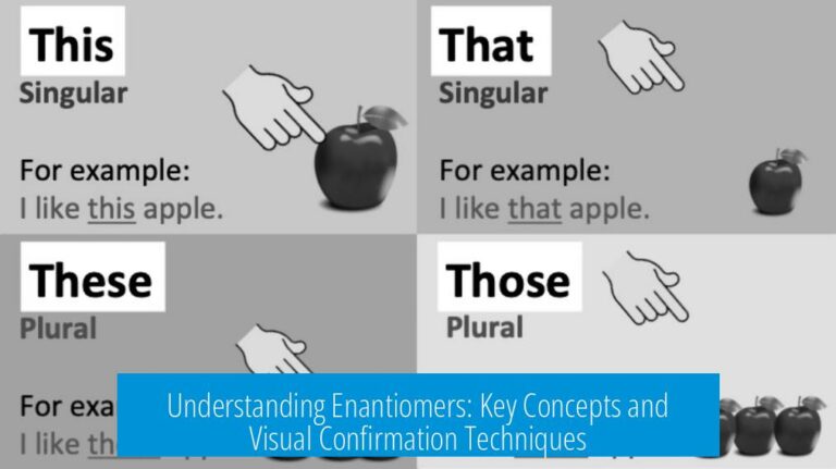 Understanding Enantiomers: Key Concepts and Visual Confirmation Techniques