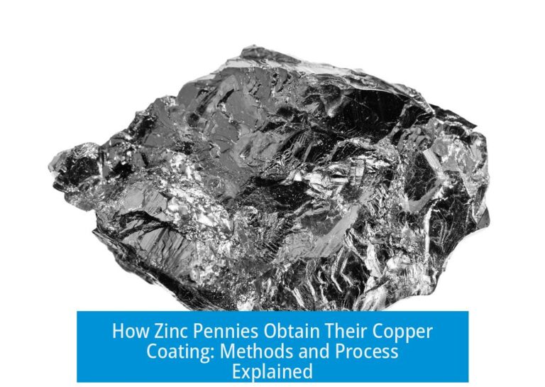 How Zinc Pennies Obtain Their Copper Coating: Methods and Process Explained