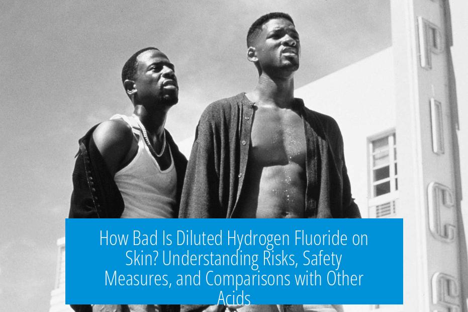 How Bad Is Diluted Hydrogen Fluoride on Skin? Understanding Risks, Safety Measures, and Comparisons with Other Acids