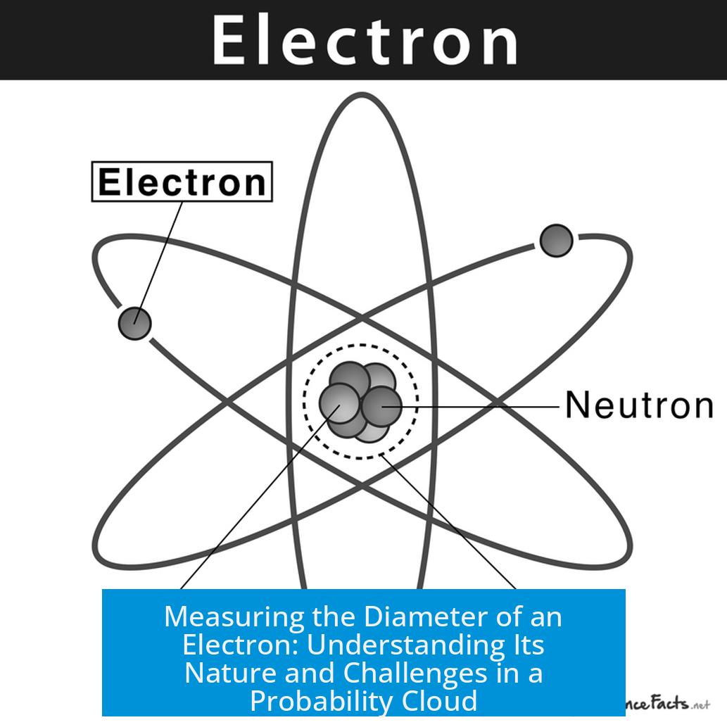 Measuring the Diameter of an Electron: Understanding Its Nature and Challenges in a Probability Cloud