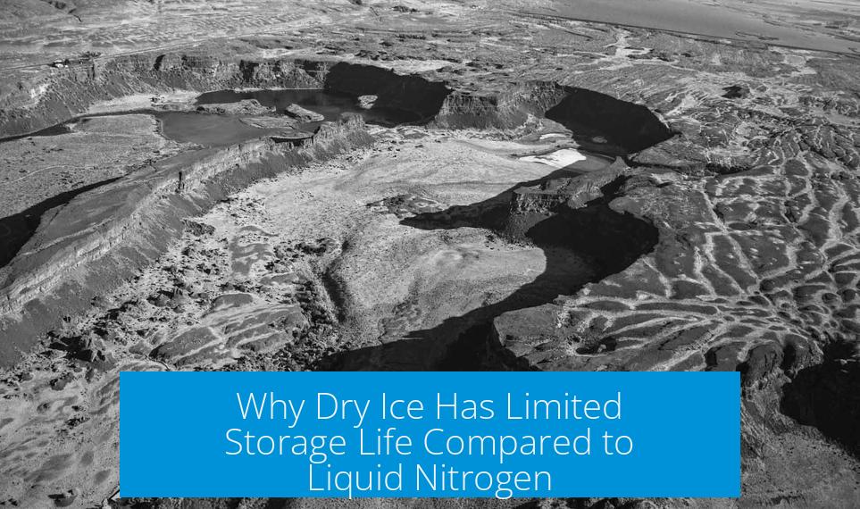 Why Dry Ice Has Limited Storage Life Compared to Liquid Nitrogen