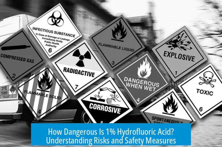 How Dangerous Is 1% Hydrofluoric Acid? Understanding Risks and Safety Measures