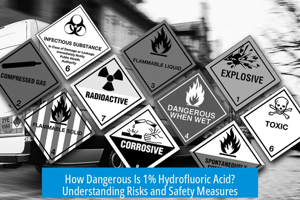 How Dangerous Is 1% Hydrofluoric Acid? Understanding Risks and Safety Measures